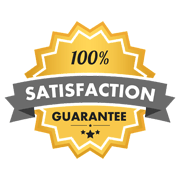 100% Satisfaction Guaranteed
